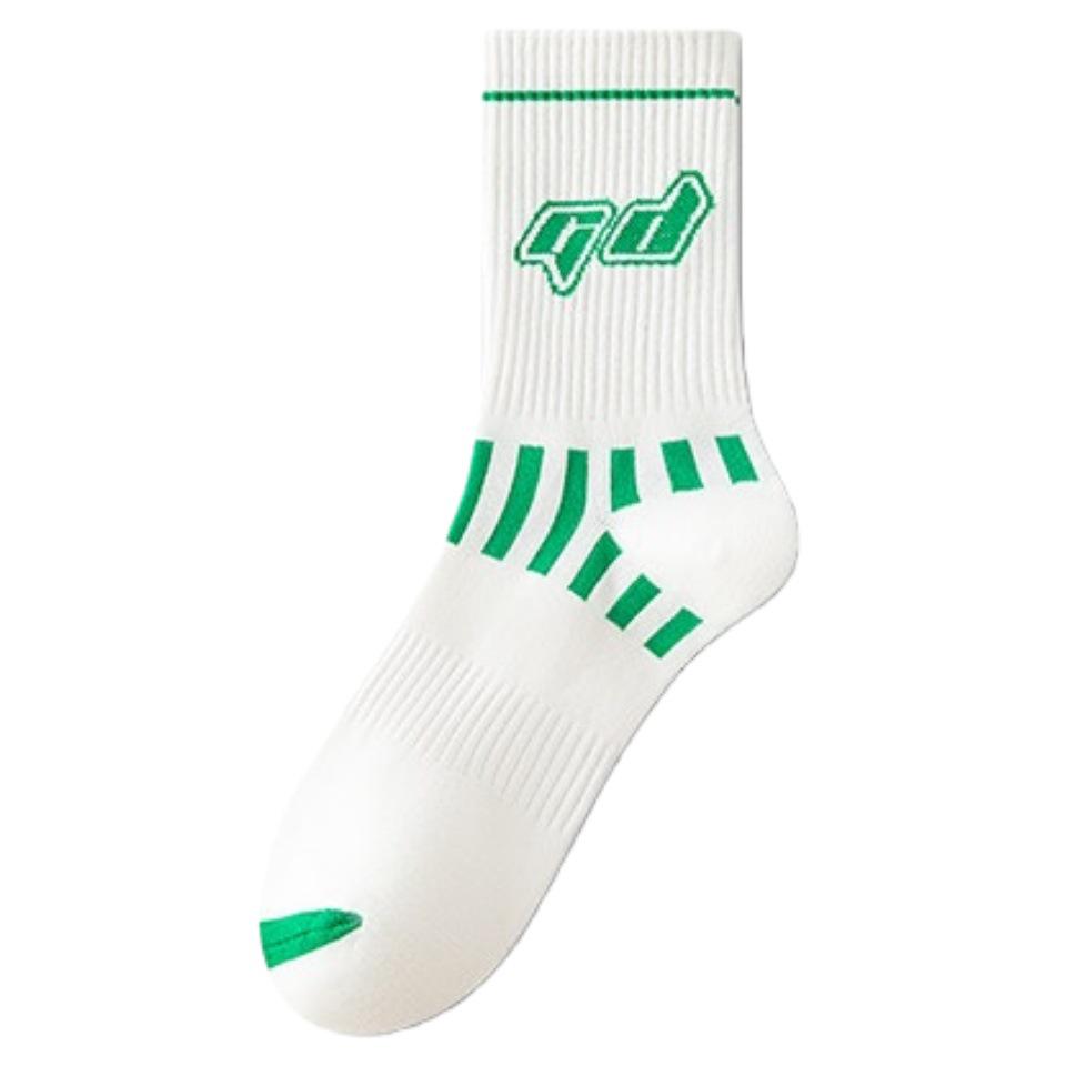 

Men s Odor-Resistant Pure Cotton Sports Socks for Teenagers and Students - Autumn/Winter Long Basketball Socks for Junior High and Big Kids One Size 38-44 белый
