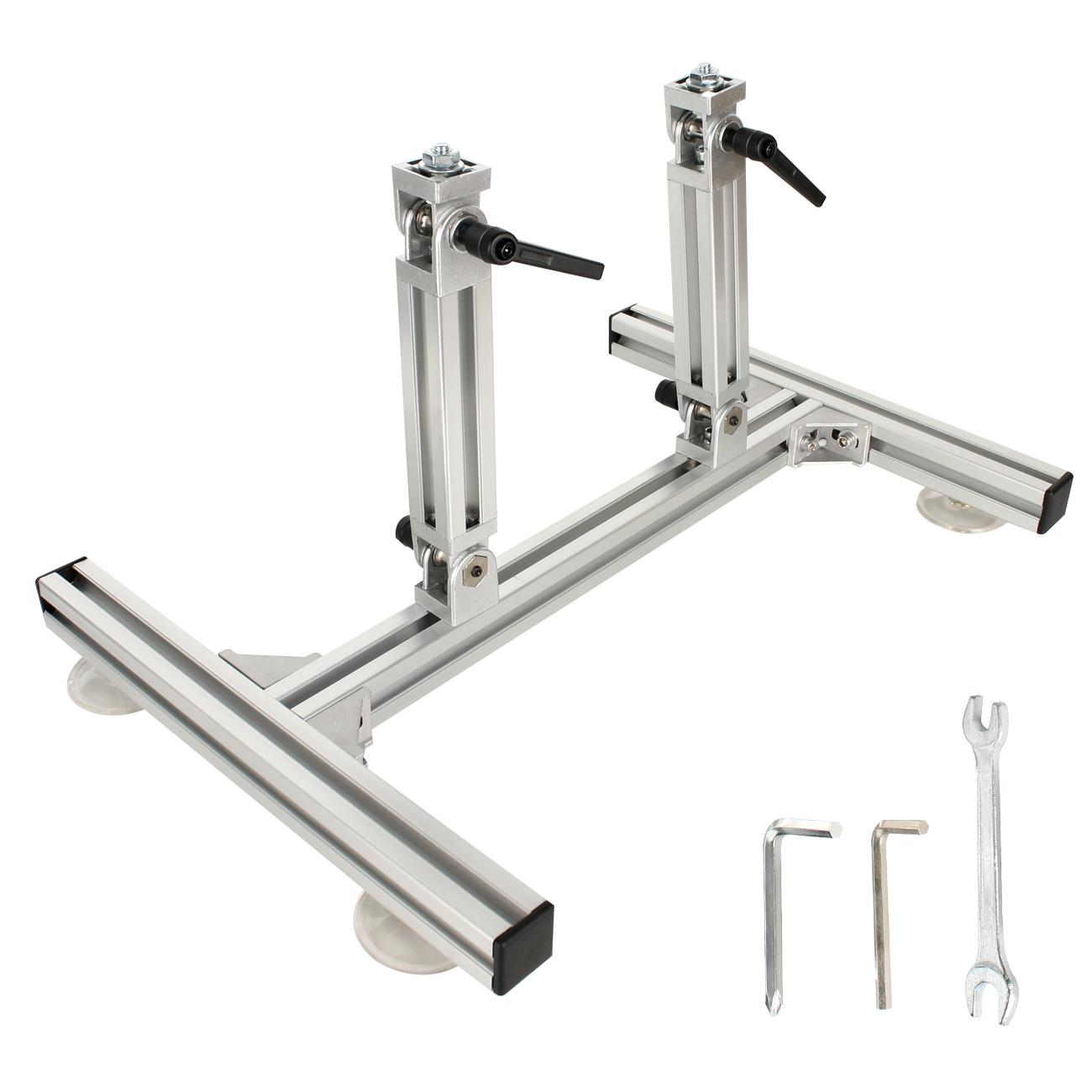 

DIY Возвратно-поступательный двигатель Двухколонная стойка Регулируемый угол Присоска Фиксированный Линейный Возвратно-поступательный двигатель Фиксированная стойка серебряный