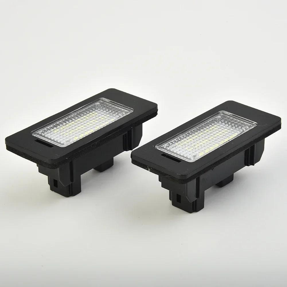 2x Error Free LED License Plate Light Bulb For BMW E90 E92 E39 E60 E61 M5 E70 Rear Lights Number Plate Lamp Accessories