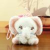 Little Elephant Plush Toy Keychain - Sitting Pose Doll Pendant