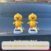 Solar Powered Swinging Chicken Car Dashboard Decoration Creative Cartoon Accessories Gift Interior Doll Car Q8E0