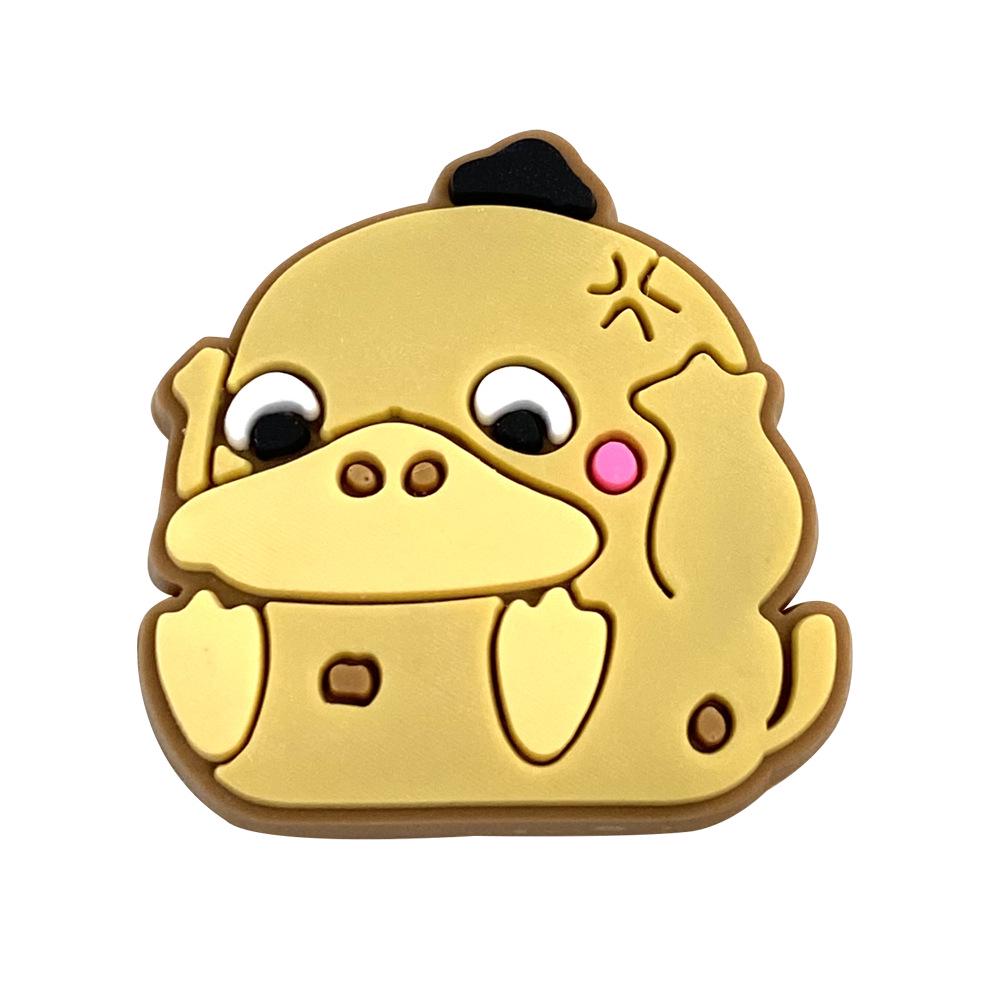 Pikachu Series Clog Shoe Charms: Soft PVC Rubber Decorations