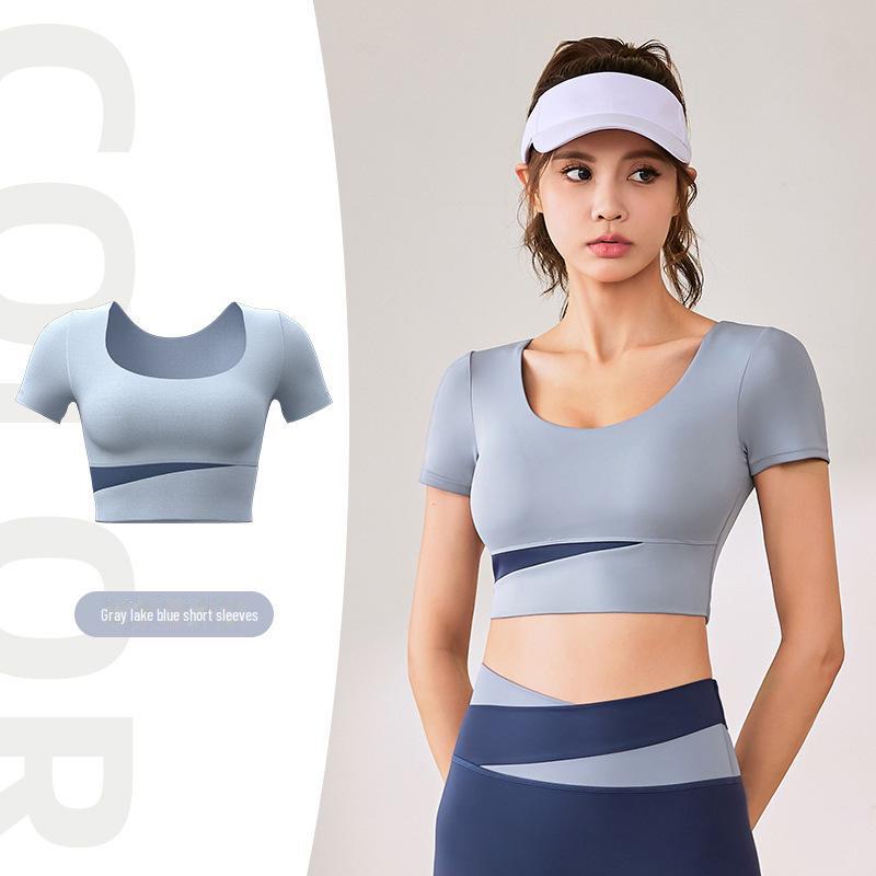 Color-Matching Breathable Sports Suit: High-Elastic Yoga & Fitness Set for Women