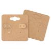 100 Pieces Jewelry Tag Earring Display Card Jewelry Selling with Holder Holes Earring Packaging Cards DIY Crafts