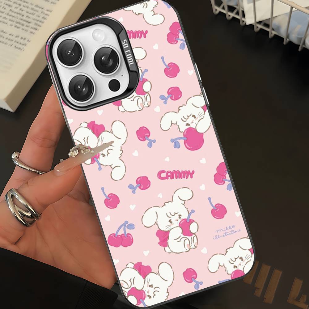 Popular Artist M-Mikko For IPhone 17 16 15 14 13 12 11 Pro Max Plus Matte Color Back Phone Cover