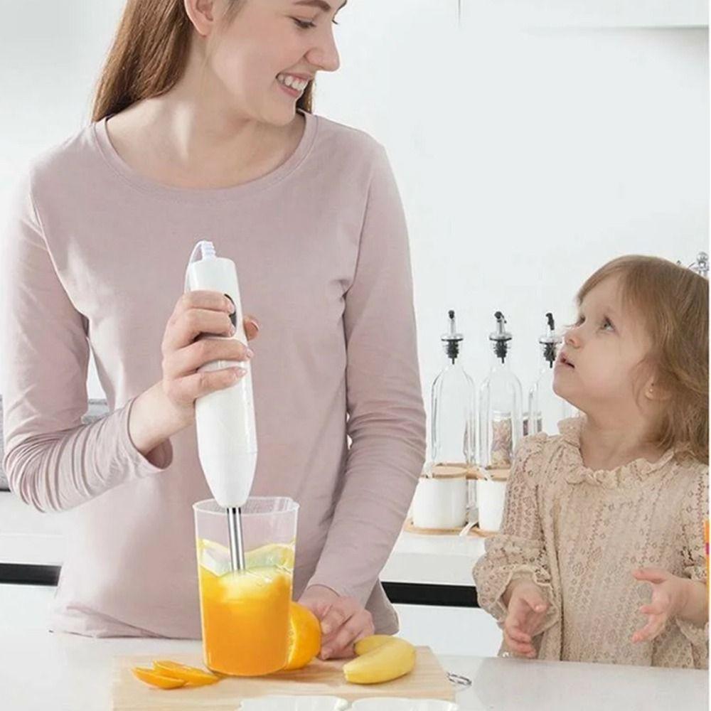 150W Handheld Food Processor Stick Detachable Electric Food Mixer Smoothies Making