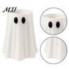 Spooky Soda Sleeve Halloween Ghost Can Holder, Figurine Drink Reusable Flexible Festive Beverage Accessory Cooler Sleeve, for Party Slim Standard