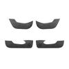 4Pcs Car Door Anti Kick Protection Pad Panel For Tesla Model 3 Model Y 2017-2023 Auto Doors Trim Alcantara Suede Accessories