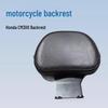 Honda CM500/CM300 Motorcycle Backrest Bracket - EOKO Leather Lumbar Support, Non-Destructive Installation