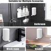 Wall-mounted Bar Soap Grinder Solid Soapy Bar Grinding Box Holder Crusher Mincer Refillable Soapy Bar Dispenser For Bathroom