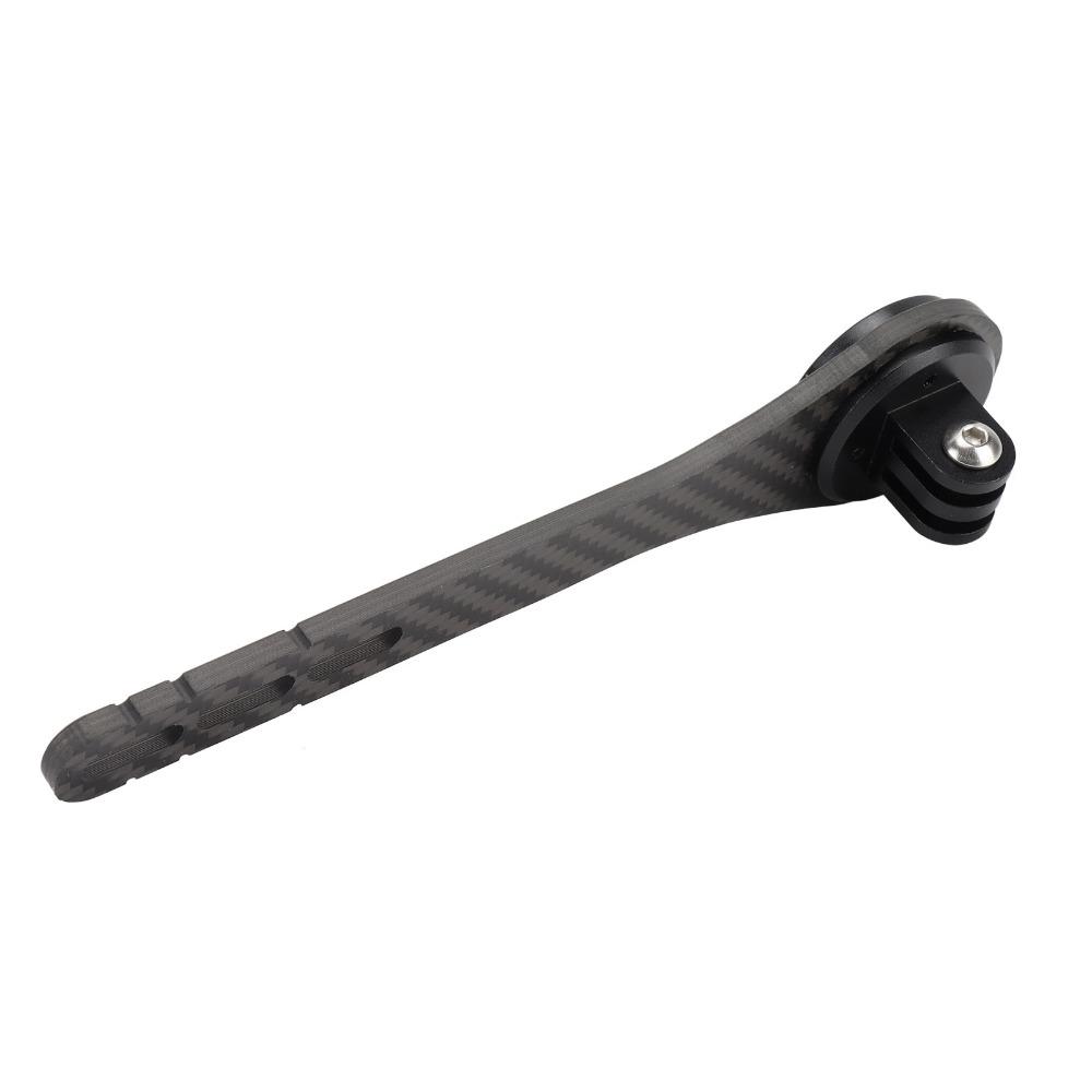 Carbon Fiber Bike Out Front Computer Mount for Garmin/Wahoo/ for Bryton/for Cateye