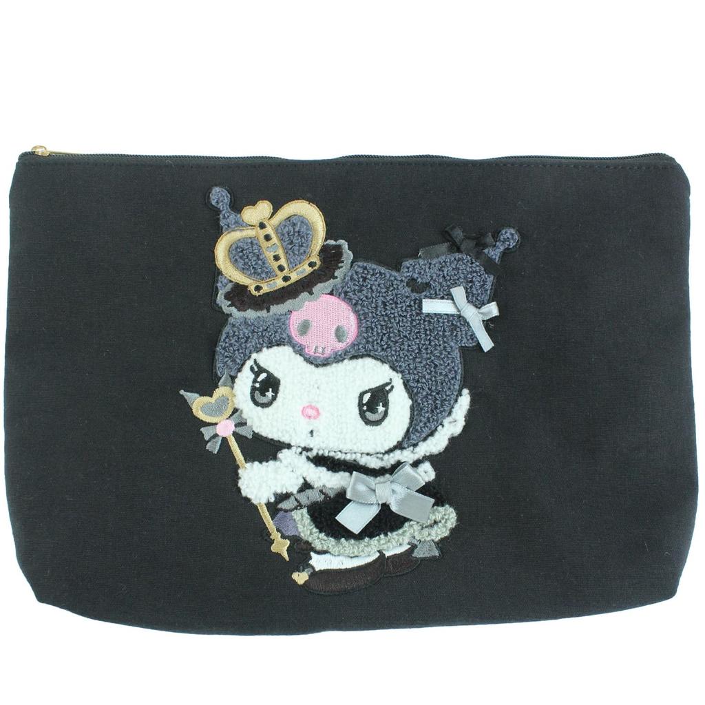 Kuromi Sagara Embroidered Flat Pouch Sanrio Characters