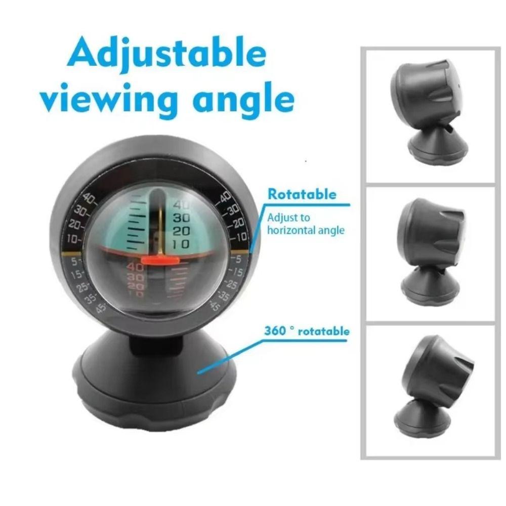 Multifunction Car Inclinometer Digital Vehicle Compass Inclinometer Auto Universal Compass Vehicle