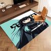 1pc Demon Slayer characters Print Area Rug - Soft, Washable Non-Slip Indoor Mat, Living Room, Home Office Decorative Rug,Office Decorative