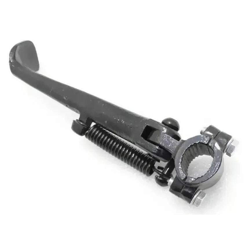 SIDE STAND BLACK 1 1/8" UNIVERSAL CLAMP For BSA TRIUMPH ARIEL AND MANY BIKES