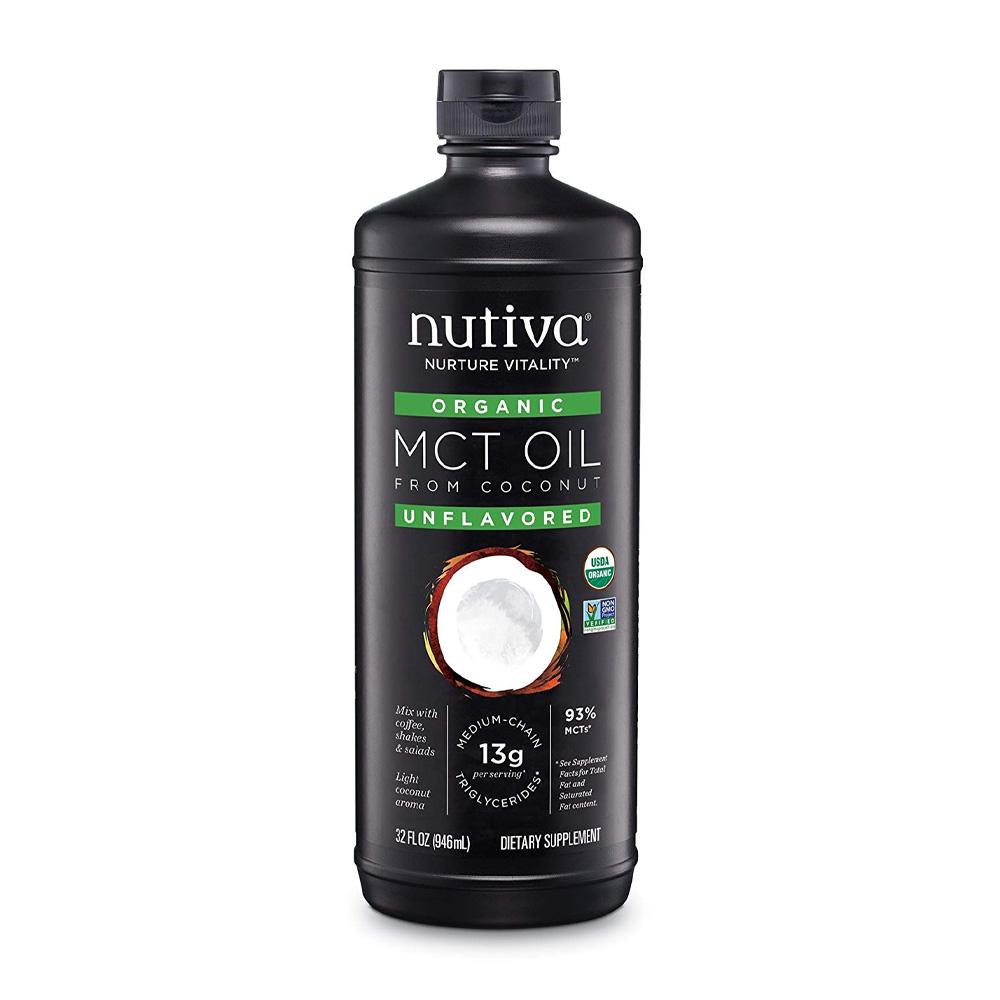 Organic MCT Oil from Coconut, Unflavored 32 Fl Oz