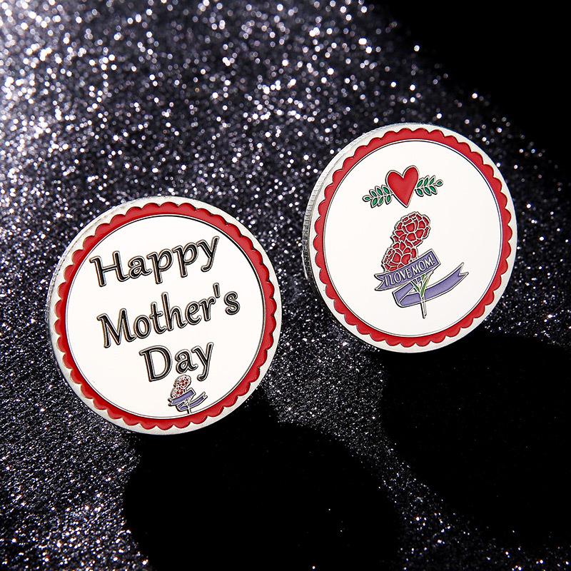 Goddess Commemorative Coin, Happy Mother's Day Commemorative Medal, Gift, Mother's Day Creative Gift