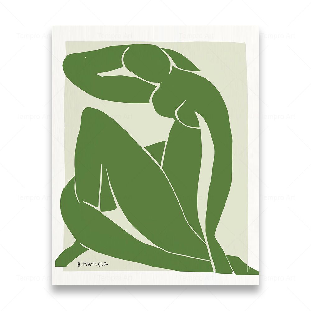 Red Crane Matisse Hokusai Eclectic Gallery Wall Art Canvas Painting Nordic Posters And Prints Picture For Living Room Home Decor