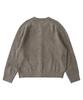 Analog Mood Handy Round Crop Fit Knit Cardigan (Mocha)