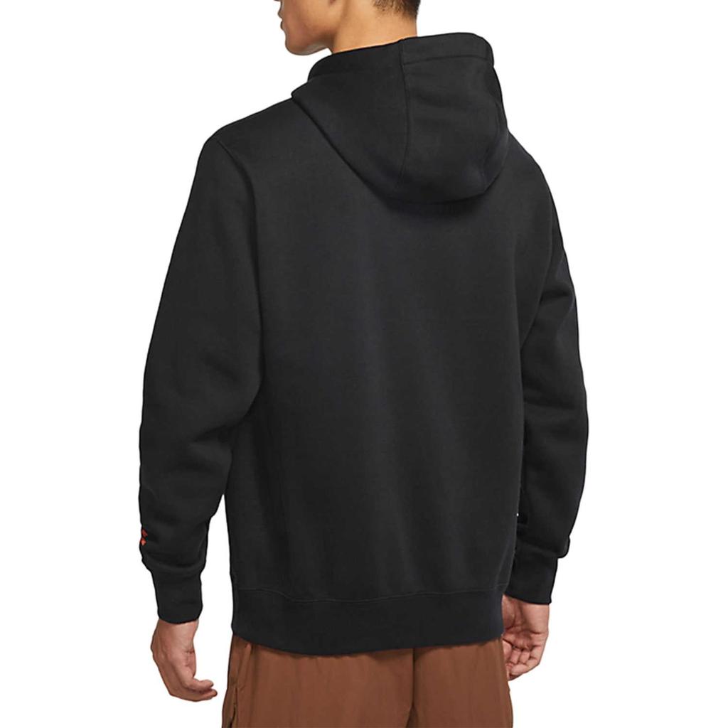 Nike Sweatshirts Men's Black Hooded Moderate Regular DR7830-010
