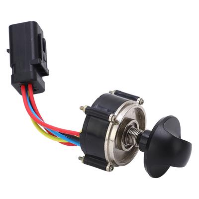 Drosselklappenmotor-Knopf ABS Legierter Stahl Standardstecker Kraftstoffwahlschalter für Caterpillar CAT E312D2 E320D2 E330D2