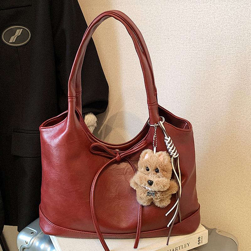 Fashion and Leisure Personalized Large-capacity Shoulder Bag Winter New Bag Texture Women's Simple Bag