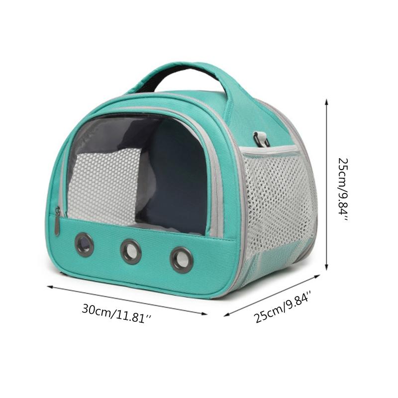 Small Animal Travel Cage Bag Portable Pet for Carrier with Adequate Ventilation Rabbit Bearded Dragon Hedgehogs for Carr