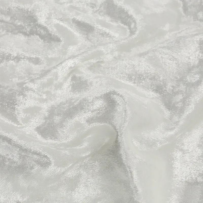 Luxurious texture soft and elegant appearance velvet fabric suitable for wedding dresses formal gowns designer clothing fabrics