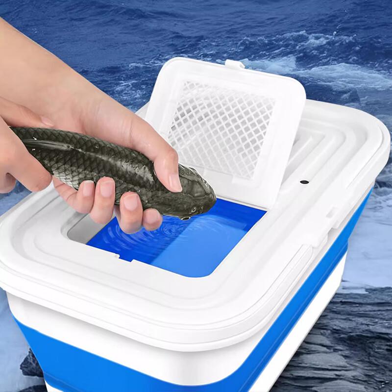 Grsaed Foldable Multifunction Fishing Bucket