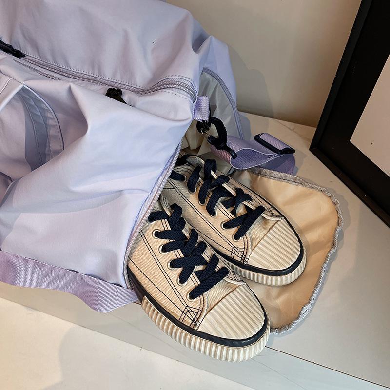 Damen Sport Schwimmtasche: Nass- & Trockentrennung, Großes Fassungsvermögen, Umhängetasche, Reise- & Aufbewahrungshandtasche