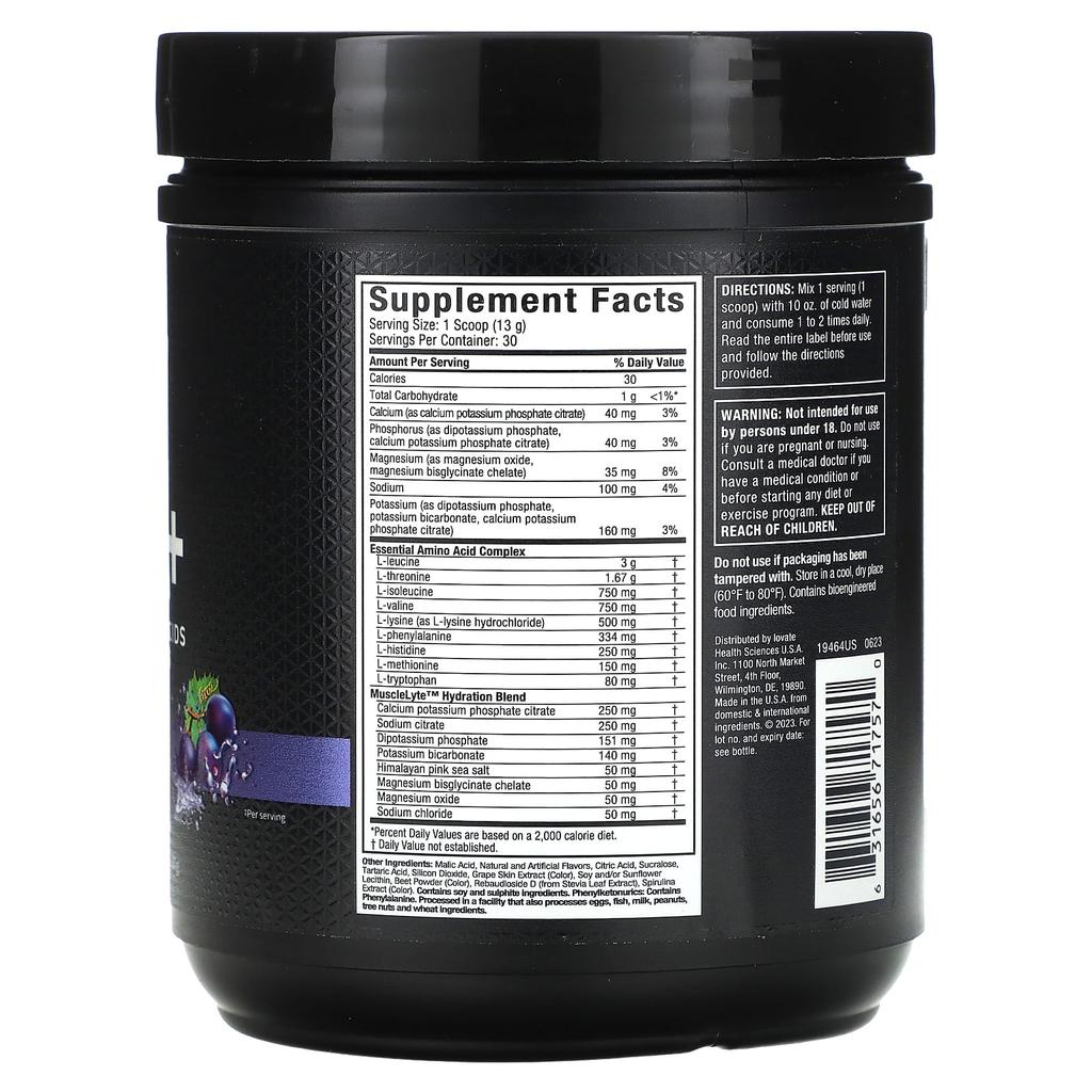 Platinum, 100% Eaa+, Grape, 387G(13.65Oz)