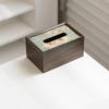 1Pcs Wooden Cherry Blossom Tissue Box Cover Napkin Holder Storage Box Gift-Idea Creative Wood-Made Tissue Box Holder