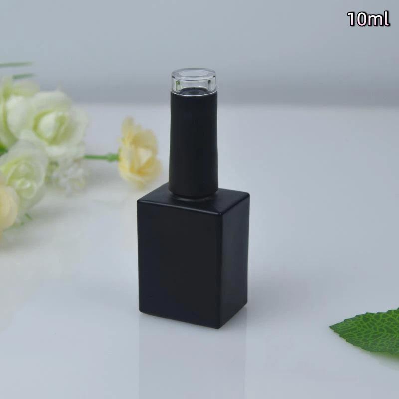 1Pcs Empty Nail Gel Bottles 10Ml 15Ml Colorful Nail Polish Bottles With Brush Beauty Nail Oil Bottle Cosmetic Containers