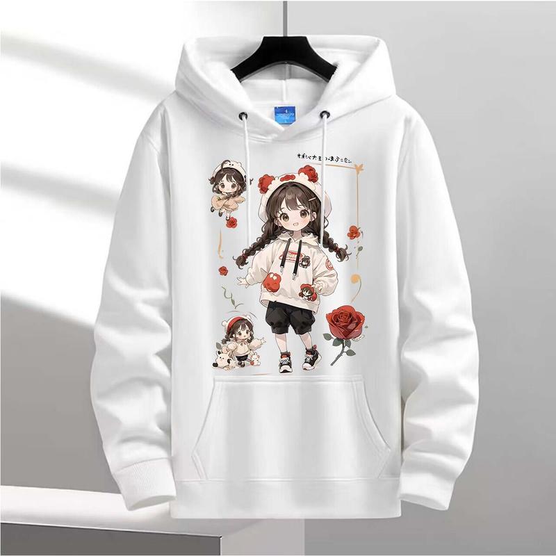 Women Hoodies Anime Omniscient Reader Graphic Sweatshirt Cartoon Comic Kawaii Printing Pullovers for Girls Winter Fleece Clothes