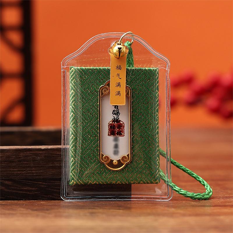 Chinese style Buddhism Monastery Temple Guan Yin Buddha Efficacious Amulet Pendant Bless Family Safety Health Good Luck Career