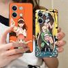 Anime Spy Family Mobile Phone Case for Xiaomi Redmi Note 14 13 12 11 S Pro Plus 4G 5G Colorful Printing Cover Cellphones Luxury