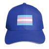 Trans Pride Flag Baseball Cap Gift For Him Her Casual Daily Wear Quick Dry Performance