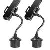 Car Cup Holder Phone Mount Flexible Gooseneck with 360° Adjustable Holder, Fits Phones up to 4.1” width, for Car SUV or Truck