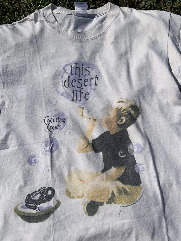 

Vintage 1999 Counting Crows This Desert Life Tshirt JJ5755 2XL