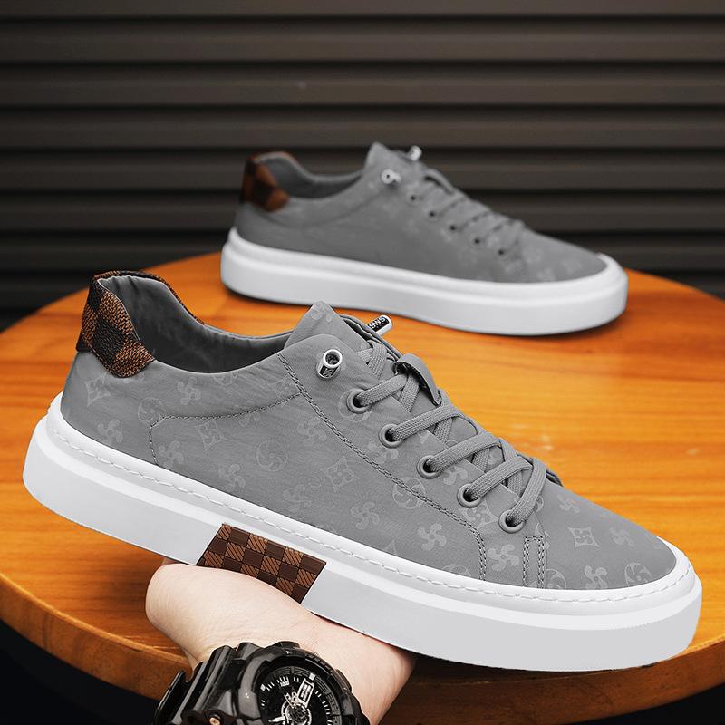 Canvas Shoes Men'S Summer Breathable Board Shoes Summer Sports One Pedal Work Casual Cloth Shoes