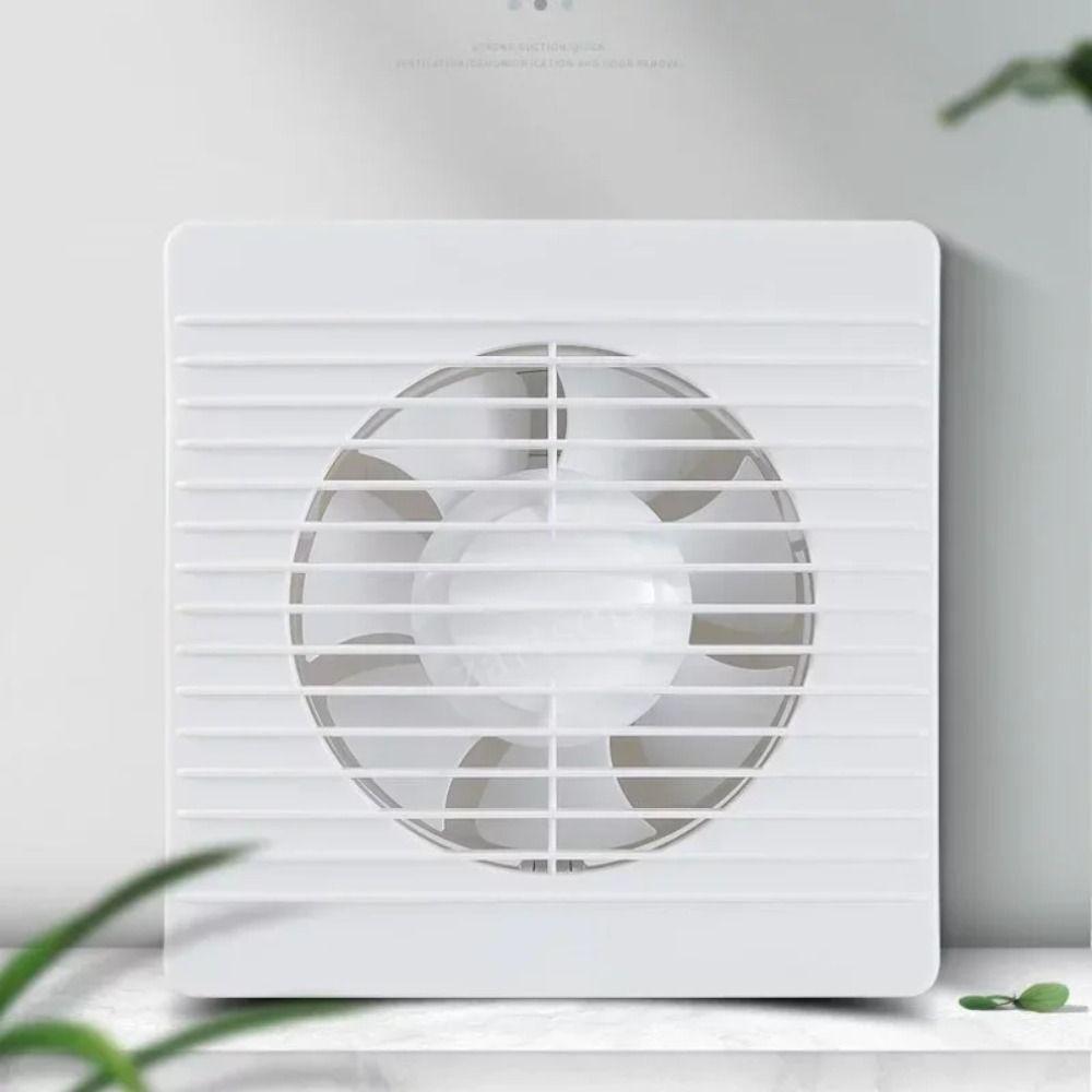 Extracteur Silencieux Ventilateur de Ventilation Faible Bruit Facile à Installer Ventilateur Mural Utilisation Toilettes