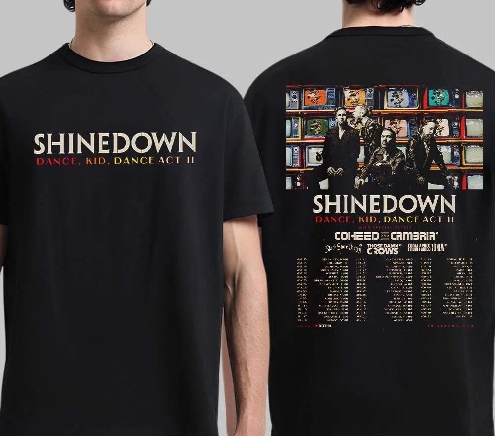 Shinedown Dance Kid Dance Act II 2026 World Tour T-Shirt Unisex CB0079 S