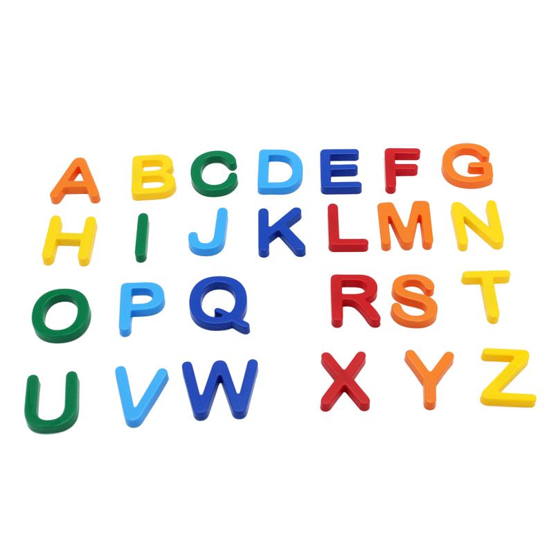 Cross-Border Educational Magnetic Alphabet & Number Stickers – Includes Uppercase, Lowercase, and Pinyin for Fridges.