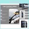 Homonth Spray de Revêtement Céramique Automobile 120ml Pour un Entretien Exceptionnel de la Peinture et la Restauration des Rayures