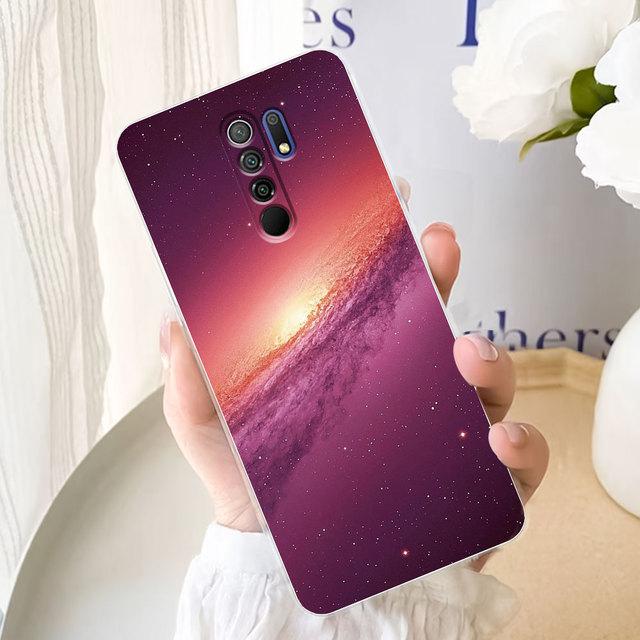 For Redmi 9A 9C NFC Case For Xiaomi Redmi 9 Case Silicon Fashion Clear TPU Back Cover For Xiaomi Redmi 9T 9AT Phone Case Fundas