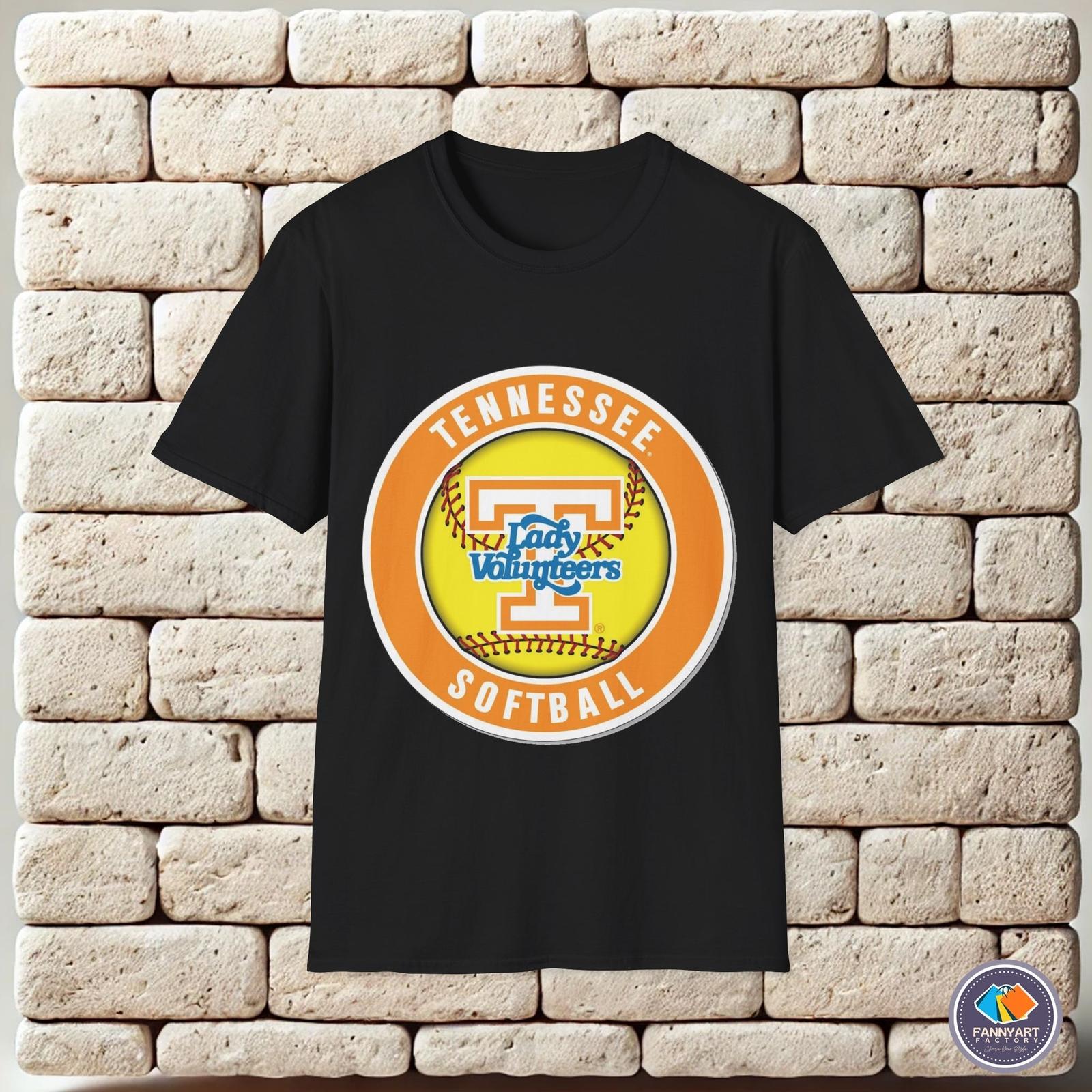 Tennessee Volunteers Softball Team Logo Unisex T-Shirt S