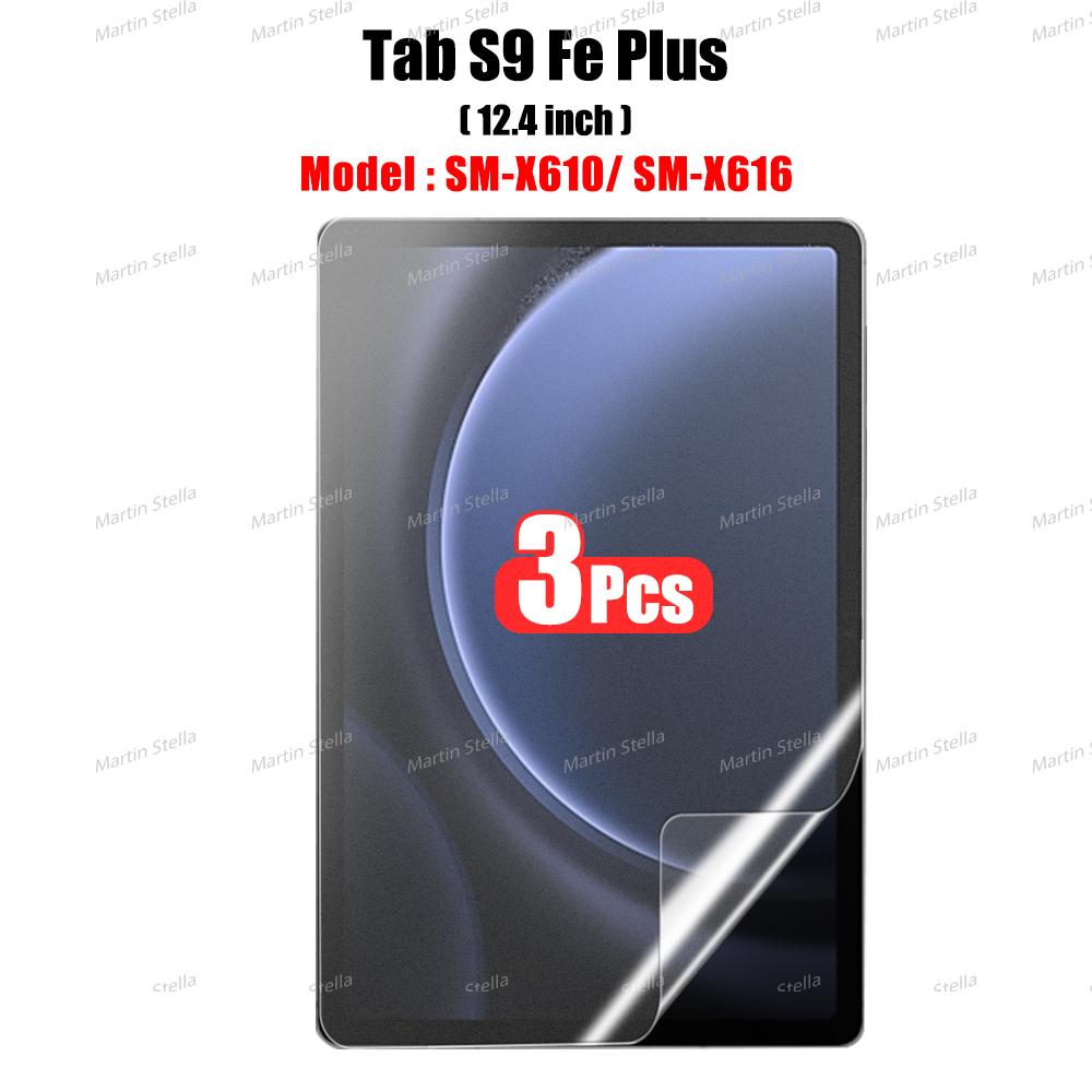 3Pcs Paper Feel Like Screen Protector for Samsung Galaxy Tab S7 S8 S9 Plus Ultra Samsung tab S6 Lite s7 s9 fe A8 A9 A7 No Glass