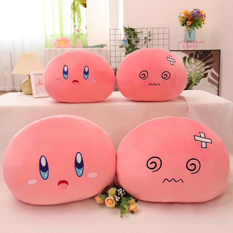 Plush Pink Kirby Toys Soft And Cute Meatballs Heal Emojis Children Holiday Gift