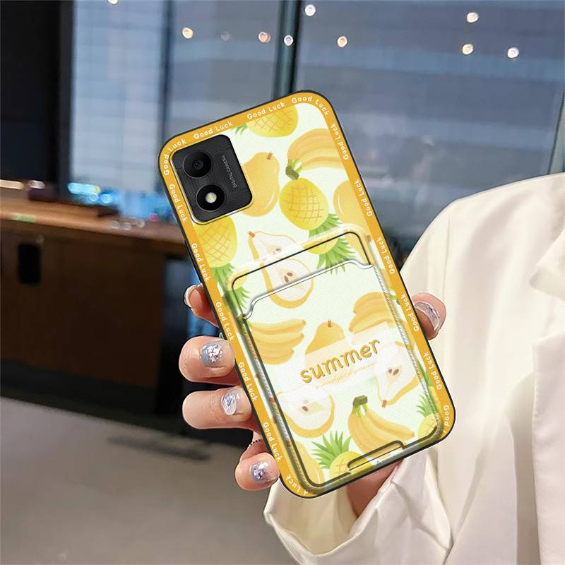 TPU Full Wrap Phone Case For TCL 305i/5164D Anti-knock Cute Graffiti Durable Waterproof Silicone Fashion Design Cover