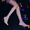 Women'S Sheer Patterned Tights High Waist Pantyhose Thigh High Stockings Silk Stockings